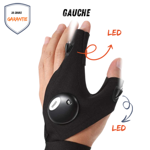 Gants LED Éclairants